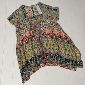 NWT Soft Surroundings Bohemian Flowy Lightweight Top size XS